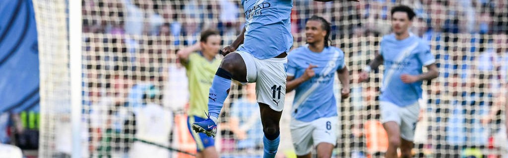 足总杯-冈萨雷斯世界波多库传射 曼城2-1圣徒进决赛