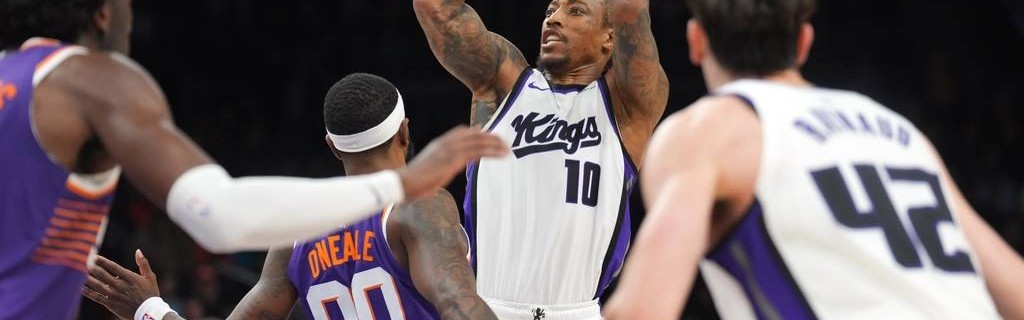 威少加冕控卫历史得分王 布克33分太阳送国王四连败