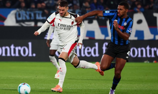 （外代二线）足球——意甲：亚特兰大平AC米兰