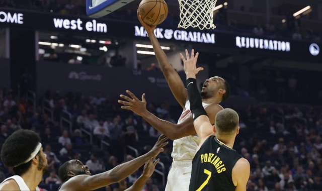 哈登19分米切尔25分 波杰25分骑士胜勇士