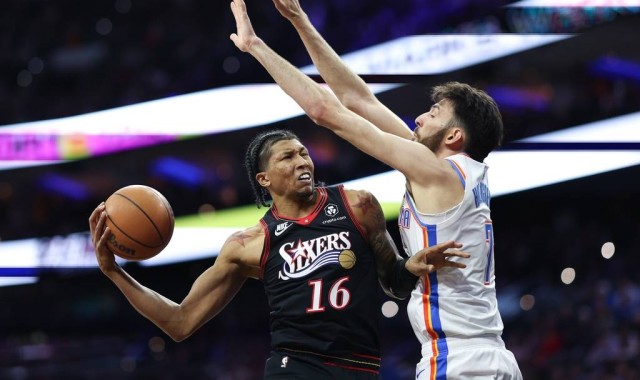 亚历山大22+5+5埃奇库姆35分 雷霆力克76人迎12连胜