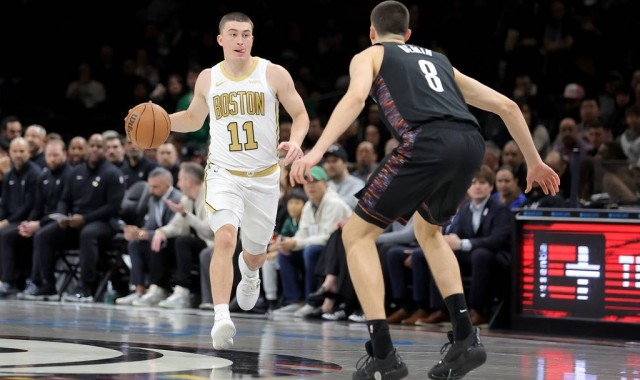 普理查德32分布朗27+9+12 绿军双加时送篮网四连败