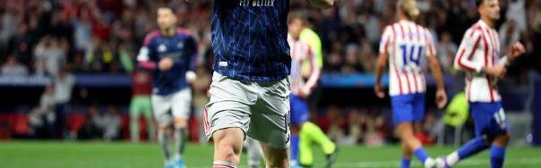 马竞1-1阿森纳创7大纪录！41场25球，小蜘蛛欧冠效率超梅西加冕第一