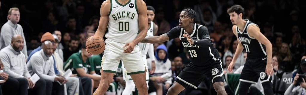 利德尔21分普林斯16+11 篮网险胜雄鹿